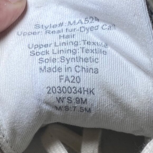 Madewell High-Top Animal Print Sneakers With Lace-Up Closure For Casual Wear - Picture 9 of 9